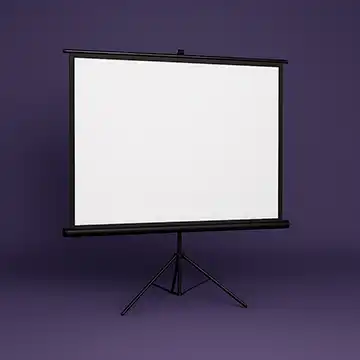 location ecran de projection 1 8mx1 8m rennes