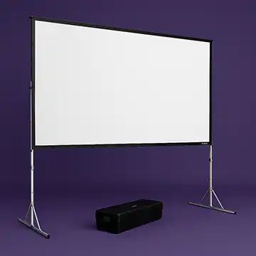 location ecran de projection geant 4mx3m rennes 2